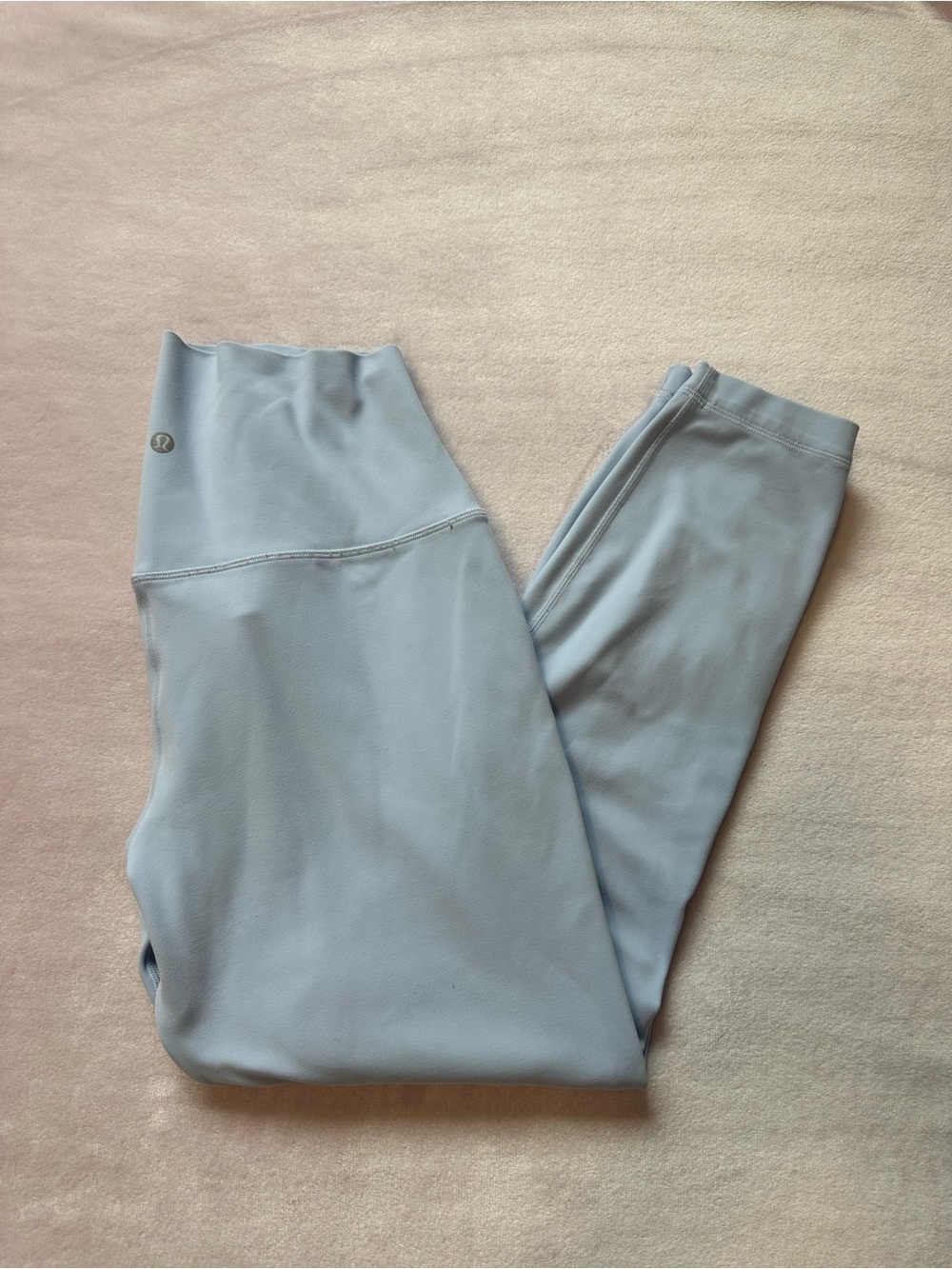 lululemon athletica Soft Light Blue High-Rise Leggings